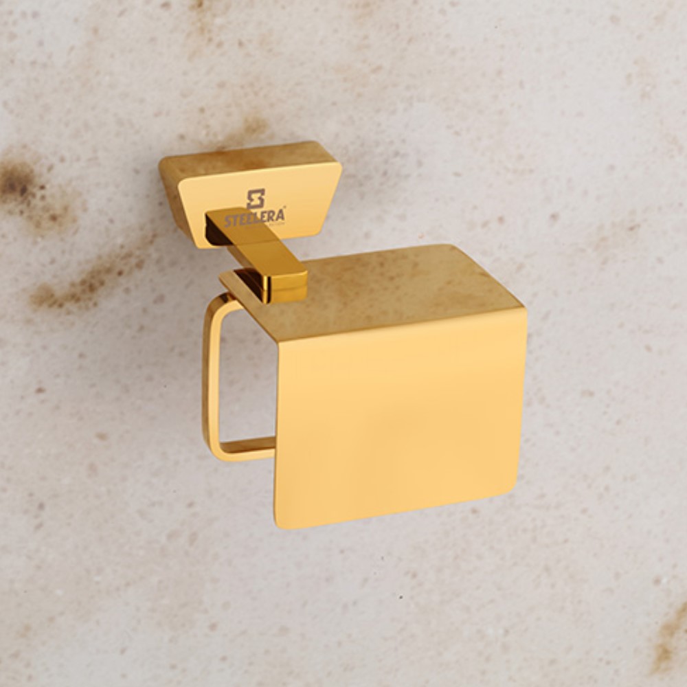 Steelera ST-DZG - 012 Toilet Paper Holder - Dazzle Gold